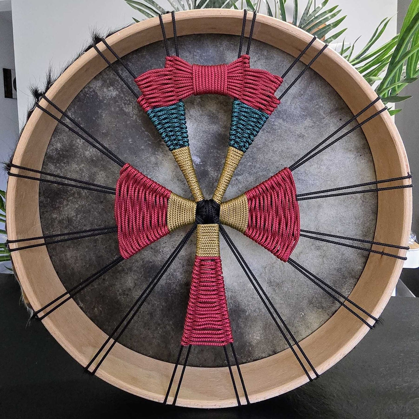 Tambour Vache Noire - Croix de Ankh