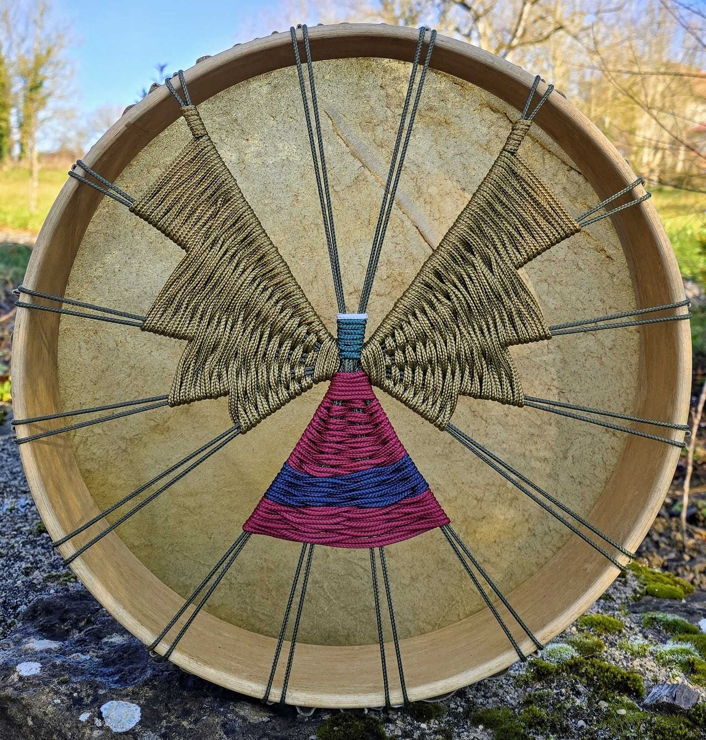 Tambour Bison - Amour & Protection